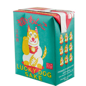 Maneki Wanko, "Lucky Dog" Genshu Sake